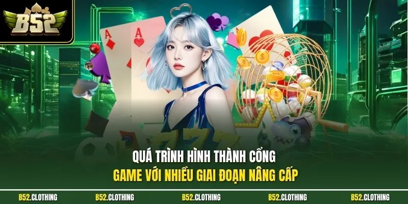 Quá trình hình thành cổng game với nhiều giai đoạn nâng cấp